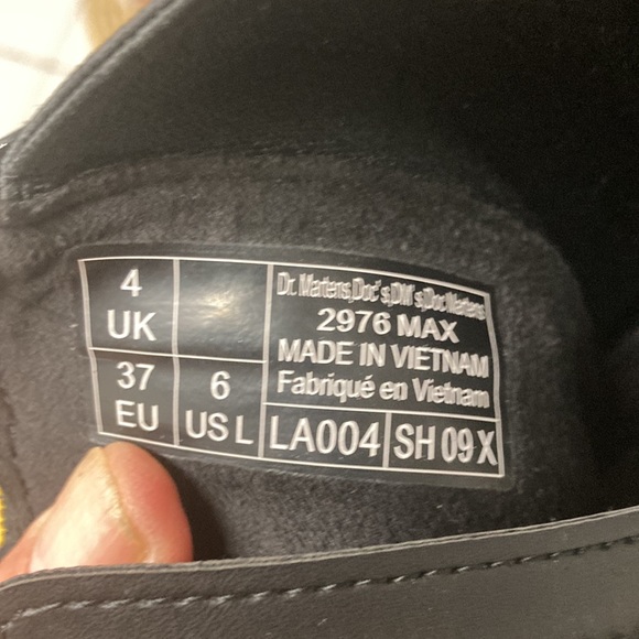 Dr. Martens 2976 Max Women Boots NEW - Picture 5 of 6